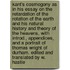 Kant's Cosmogony as in His Essay on the Retardation of the Rotation of the Earth and His Natural History and Theory of the Heavens, With Introd., Appendices, and a Portrait of Thomas Wright of Durham. Edited and Translated by W. Hastie