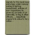 Signals for the Royal Navy and ships under convoy. Sailing & fighting instructions. Articles of warr regulations &c. ... Given by ye Lords of ye Admiralty, to flag & other officers, ... beautifully engrav'd & colour'd, for J. Millan ...