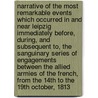 Narrative of the Most Remarkable Events Which Occurred In and Near Leipzig Immediately Before, During, And Subsequent To, The Sanguinary Series Of Engagements Between The Allied Armies Of The French, From The 14th To The 19th October, 1813 door Frederick Shoberl