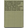 Die gestriegelte Rocken-Philosophie, oder aufrichtige Untersuchung derer von vielen Super-klugen Weibern hochgehaltenen Aberglauben, allen denen nützlich zu lesen, die entweder schon ehemals von ein- und andern Aberglauben Betrogen worden sind door Johann G. Schmidt