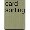 Card Sorting by Donna Spencer