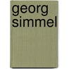 Georg Simmel by Bernhard Hagen