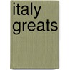 Italy Greats door Jo Franks
