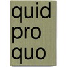 Quid Pro Quo door Manna Francis