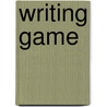 Writing Game by David Lodge