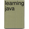 Learning Java door Patrick Niemeyer