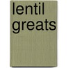 Lentil Greats by Jo Franks