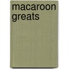 Macaroon Greats by Jo Franks