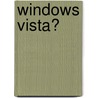 Windows Vista� door Joli Ballew
