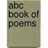 Abc Book Of Poems by Jami