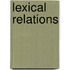 Lexical Relations