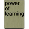 Power of Learning door Viola Grace