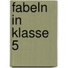 Fabeln in Klasse 5 by Angelina Schulz
