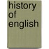 History of English
