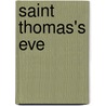 Saint Thomas's Eve door Jean Plaidy