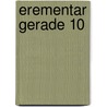 Erementar Gerade 10 door Mayumi Azuma