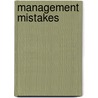 Management Mistakes by Don Wood