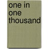 One in One Thousand by J.T. McIntosh