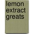Lemon Extract Greats