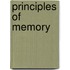 Principles of Memory