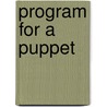 Program for a Puppet door Roland Perry