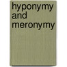 Hyponymy and Meronymy door Silvia Nulle