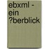 Ebxml - Ein �Berblick