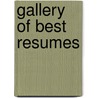 Gallery of Best Resumes by Diane Noble