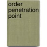 Order Penetration Point door Christine Kr�tschmer