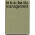 Le B.a.-ba Du Management
