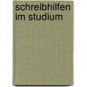 Schreibhilfen Im Studium door Vanessa Ruhrmann