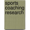 Sports Coaching Research by Michael Silk