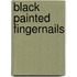 Black Painted Fingernails