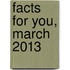 Facts for You, March 2013