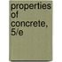 Properties of Concrete, 5/E