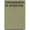 Interpretation of Scriptures by Yvonne Smith