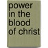 Power in the Blood of Christ