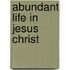 Abundant Life in Jesus Christ