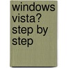Windows Vista� Step by Step by Joyce Cox