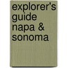 Explorer's Guide Napa & Sonoma door Peg Melnik