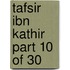Tafsir Ibn Kathir Part 10 of 30