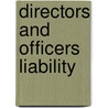 Directors and Officers Liability door Joseph P. Monteleone