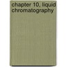 Chapter 10, Liquid Chromatography door Y. Pico