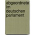 Abgeordnete Im Deutschen Parlament