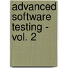 Advanced Software Testing - Vol. 2 door Rex Black