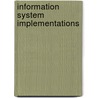Information System Implementations door Andries J. Jacobs