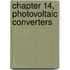 Chapter 14, Photovoltaic Converters