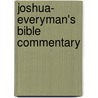 Joshua- Everyman's Bible Commentary by Irving L. Jensen