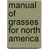 Manual of Grasses for North America door Mary E. Barkworth