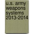 U.S. Army Weapons Systems 2013-2014